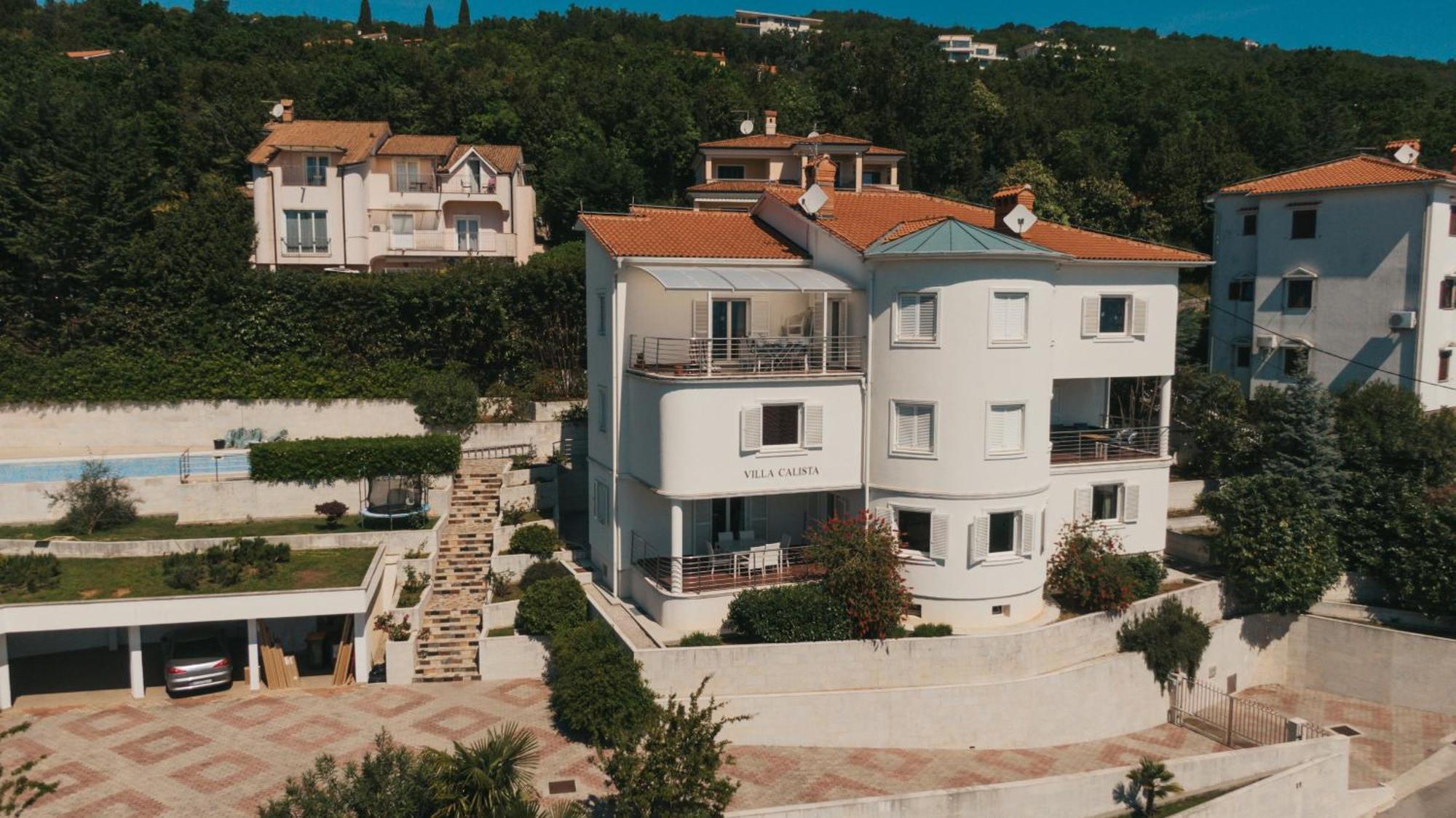 Villa Calista Ičići Buitenkant foto