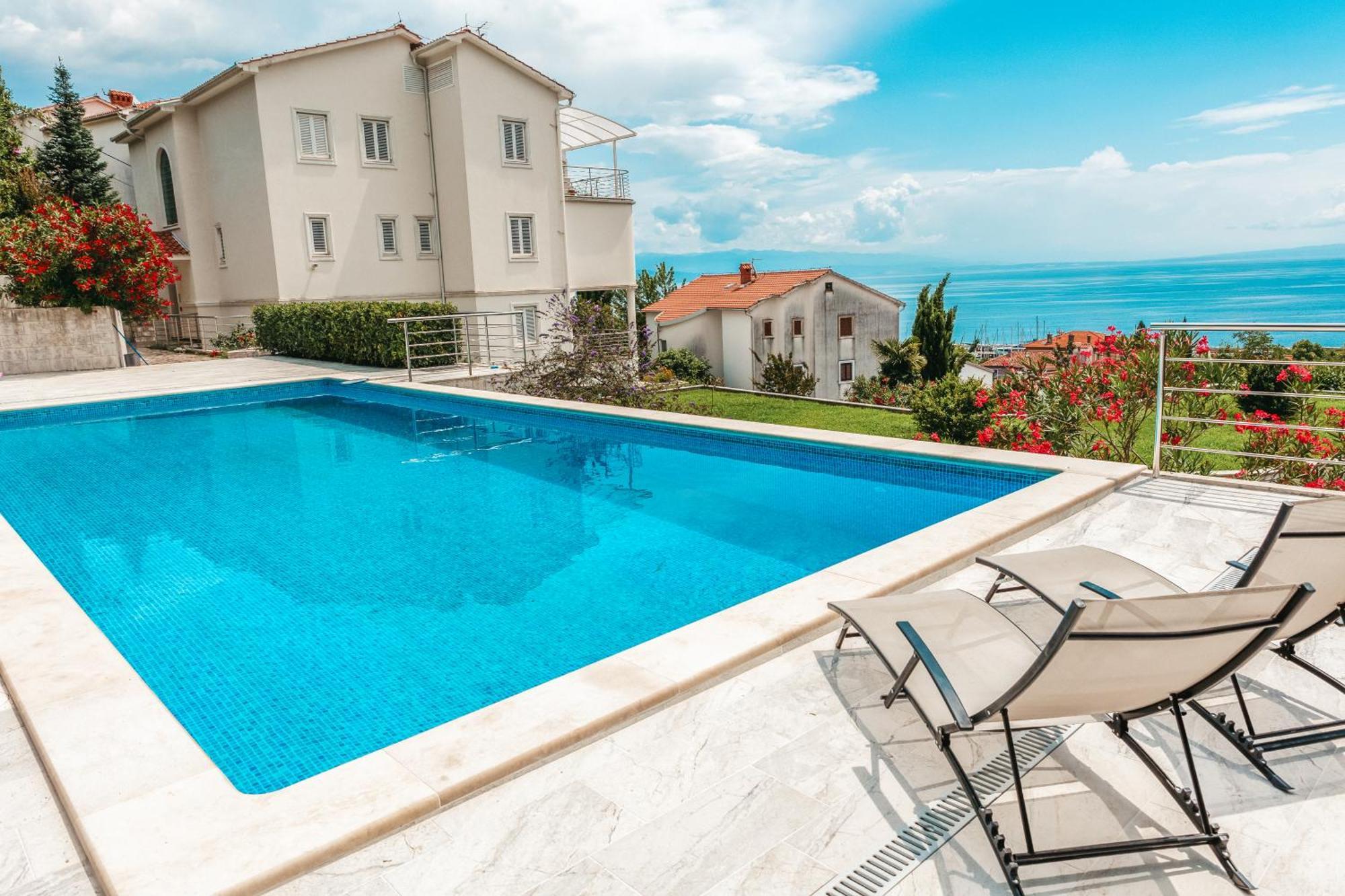 Villa Calista Ičići Buitenkant foto